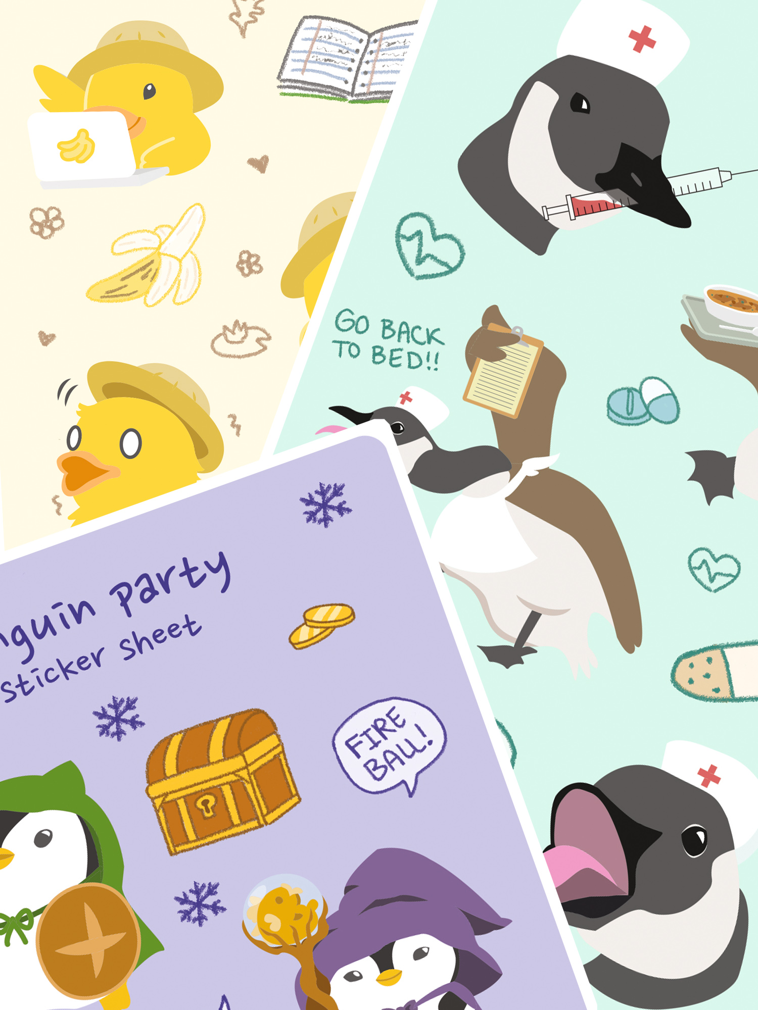 Safarimals Sticker Sheets