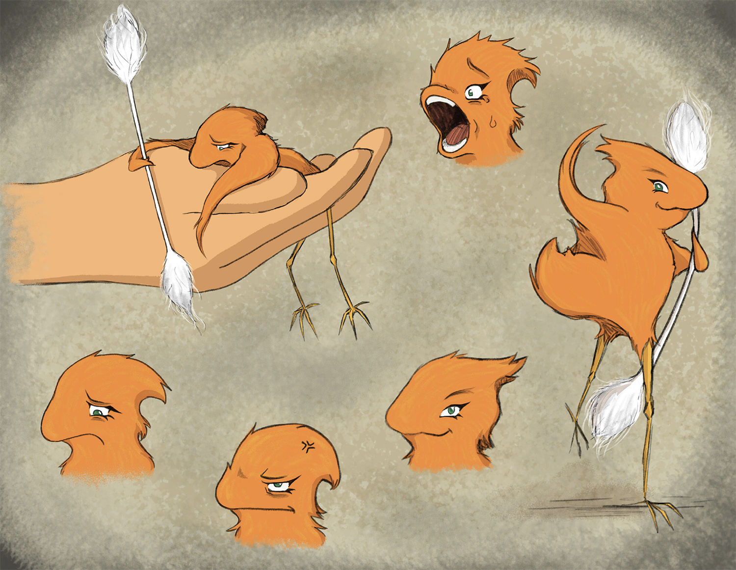 The Dust Bunny Slayer Character Design