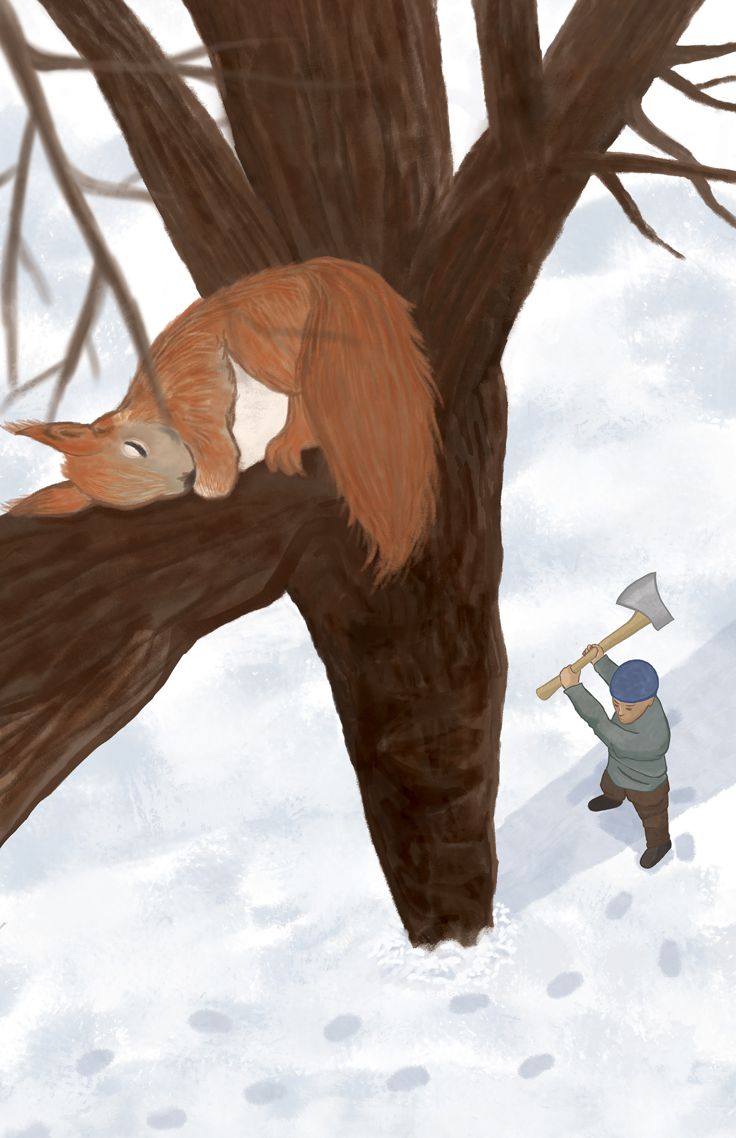 Rehoming Illustrated Poster