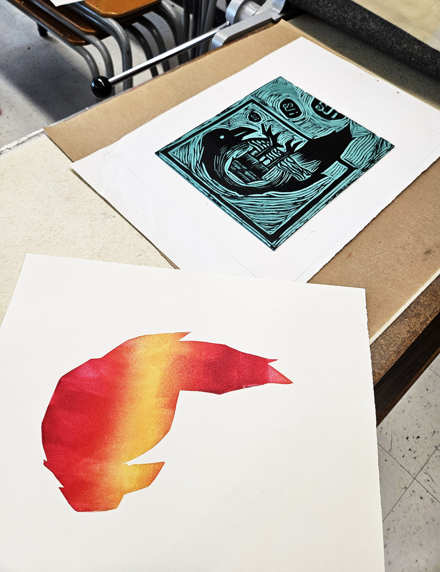 Printing the gradient